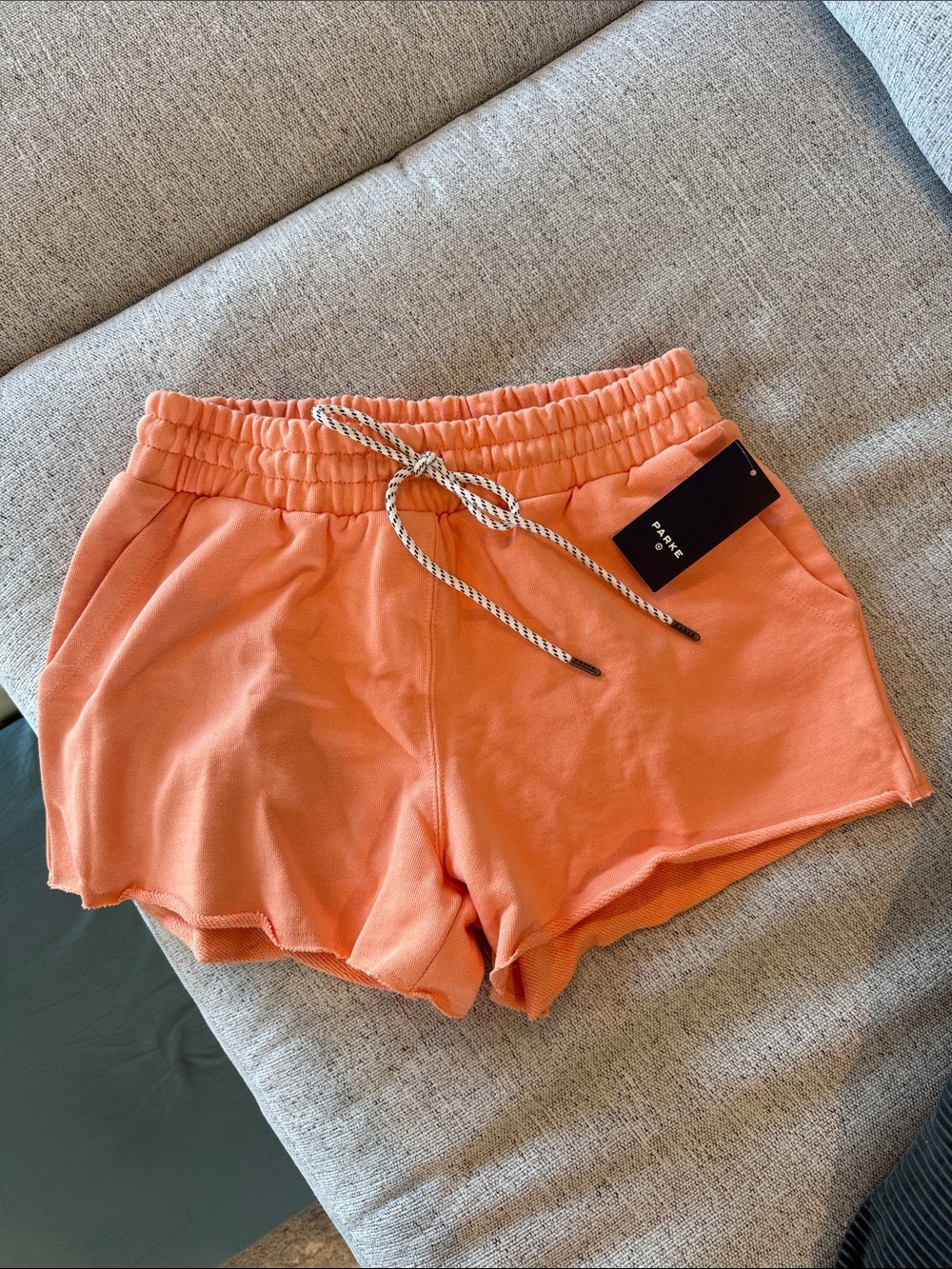 Parke x Target Sold Out Collab Women's Coral Elastic-Waist Athletic Shorts